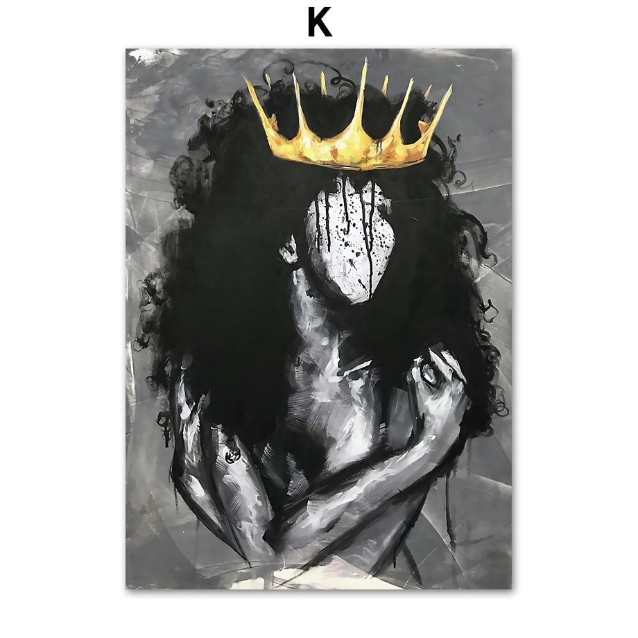 

Африканская королева ангелов, черная девочка и мальчик, плакаты на скандинавскую тему и принты, настенная живопись на холсте, настенные панно для гостиной, клубного декора A4 21x30cm No Frame