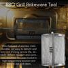 Modern Stainless Steel Roasting Basket With Removable Design For Oven Nut And Seed Preparation