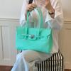 Borsa Jelly da Donna Trendy 2026: Borsa a busta grande capacità per il pendolarismo