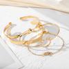 2023 Bracelet Cat Cute Gold Luxury Bracelet Fashion Charm Sexy Diamond Elegant Woman Bracelet 4pcs Set Bracelet