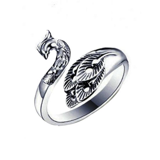 Frauen Armband Bunte Pfau Schmuck Elegante Galvanik Ring Armreif für Hochzeit