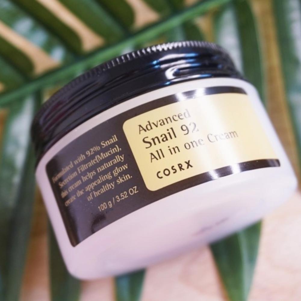 COSRX Advanced Snail 92 Cream – Snail Filtrate All-in-One Moisturizer