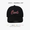 Retro three-dimensional embroidery baseball hat men's and women's curved brim soft top casual versatile sunscreen sunshade cap tide