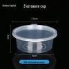Disposable Sauce Containers with Lids