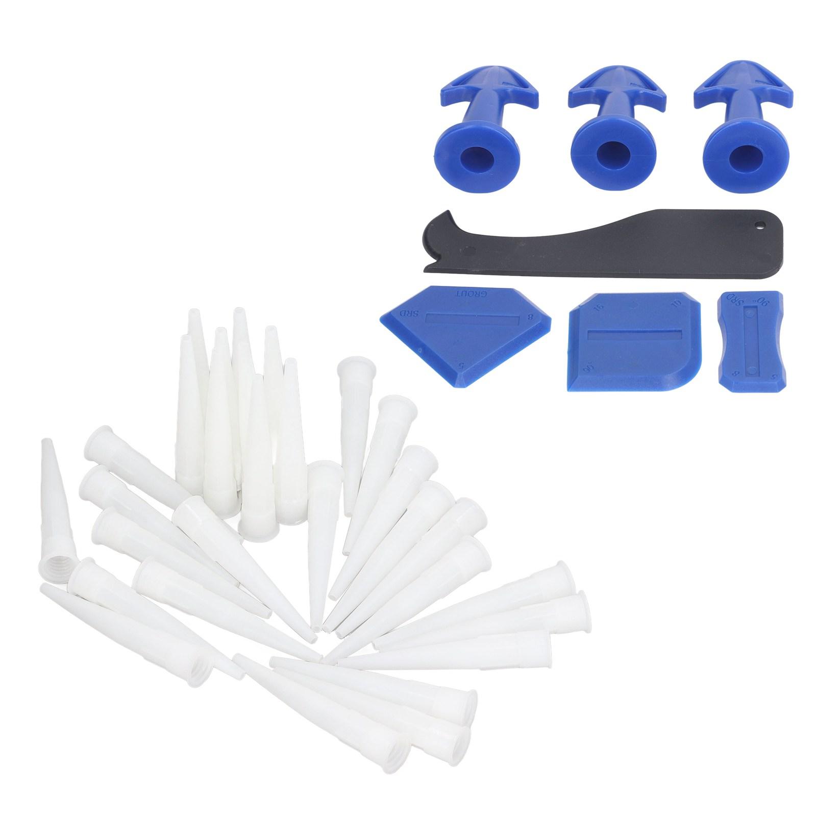 

Набор инструментов для герметизации Завершение герметиком Силиконовые насадки Скребки Набор пластин для кухни ванной пола