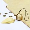 Japanese Luck Leaf Wind Chimes for Outside Brass Wind Bells Indoor Garden Bells Campanula Handmade Garden Decorations