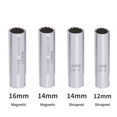 Universal Spark Plug Socket Spark Plug Wrench Magnetic Shrapnel Plug Disassembly Automatic Repair