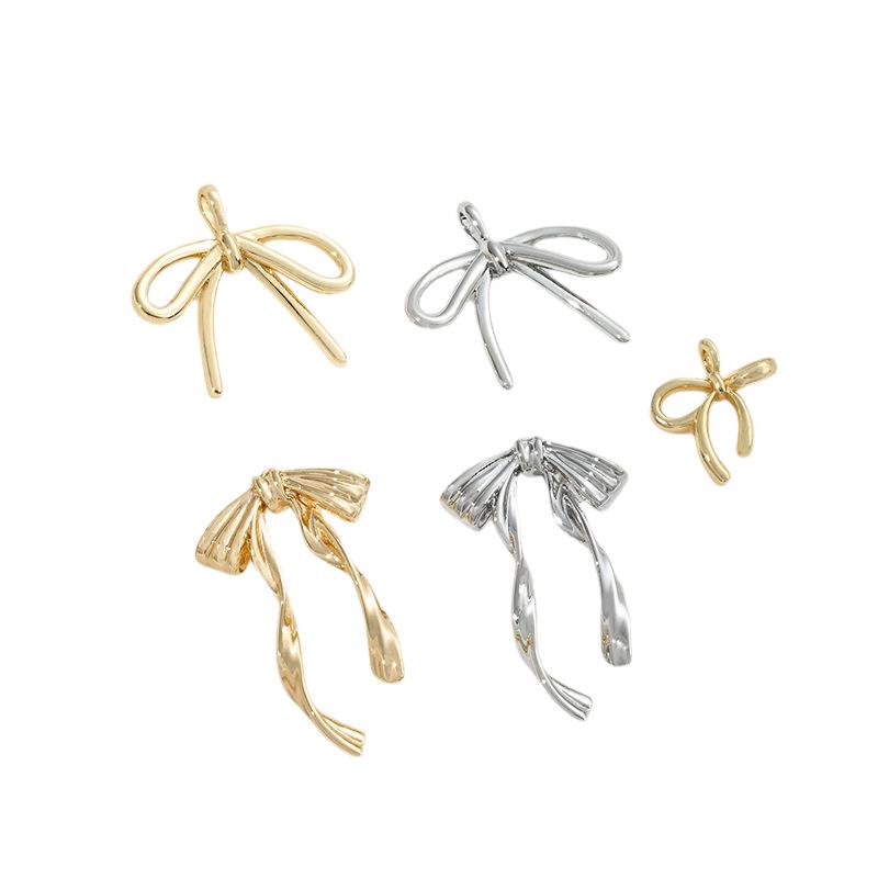 Pandantiv Arc Neted Umplut cu Aur de 14K pentru Bijuterii DIY Brățară/Colier cu Perle