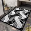 Jacquard Entrance Door Mat, Quick-Dry Water Absorbent Floor Mat, Machine Washable Non-Slip Doormat for Entrance Bathroom Kitchen