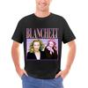 Cate Blanchett Retro Bootleg Black T-Shirt