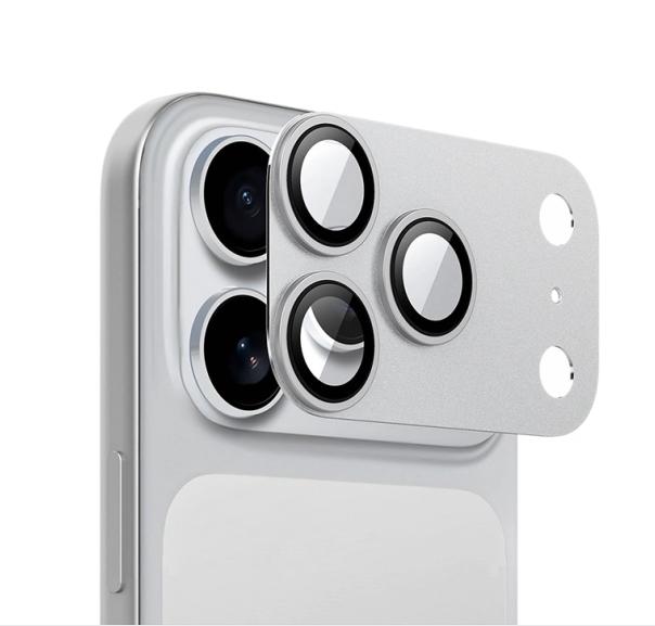 Shockproof Phone Clear Rear Camera Lens Protector Metal Frame Antiscratch Dustproof Water Resistant Coating Impact Absorption