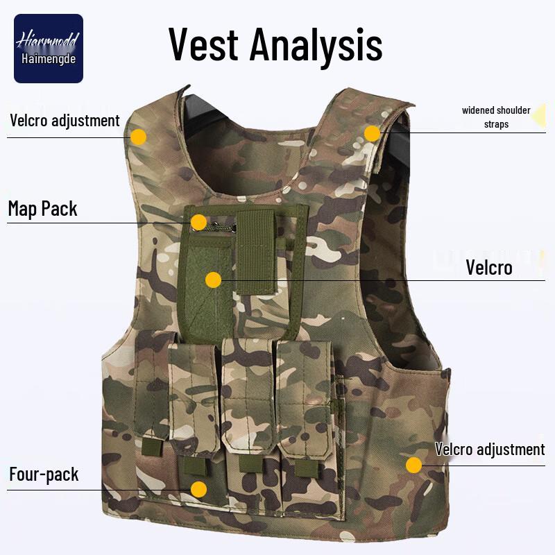 Haimengde Kinder Taktische Camouflage Weste