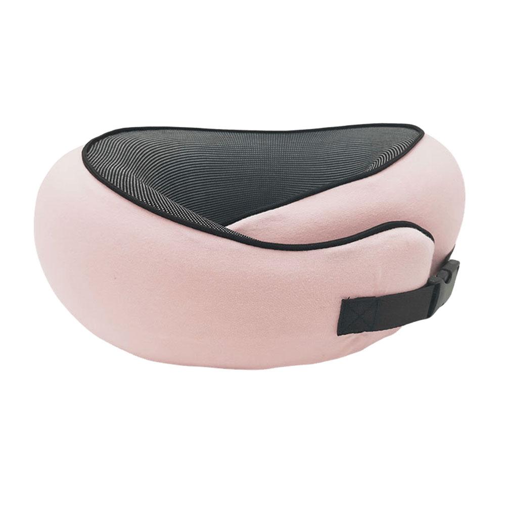U-shaped Travel Pillow Soft Neck Support Cushion Rebound Flight Sleeping Pillow Comfy for Airplane Office