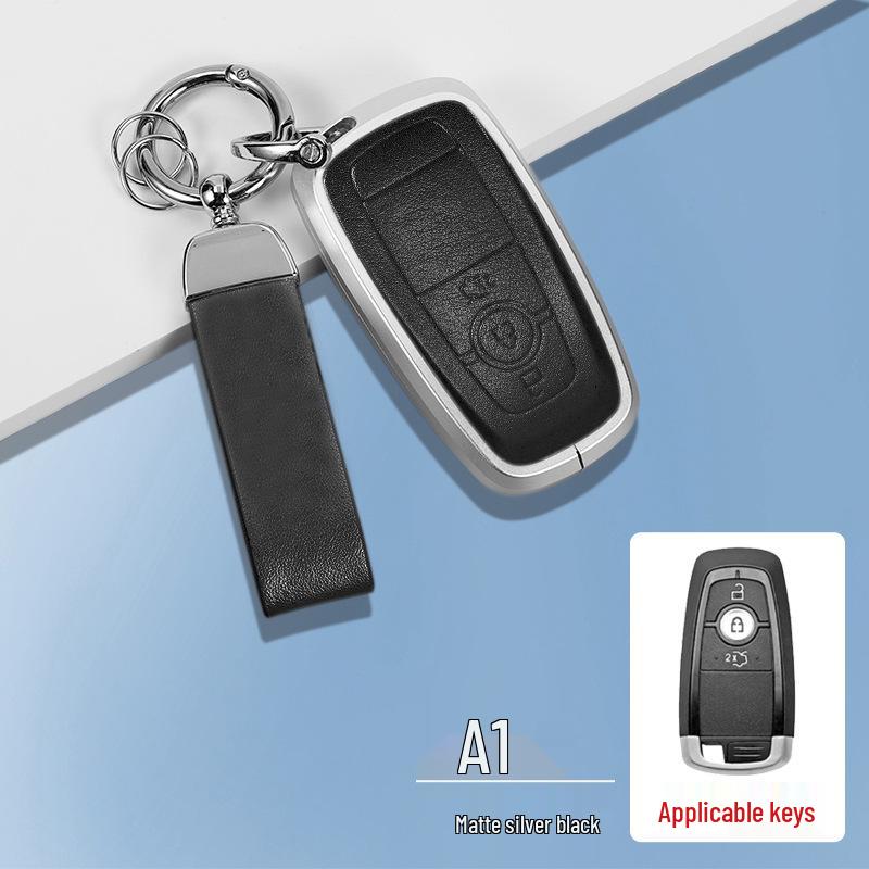 Metal Protective Key Shell for 2015-2017 Ford Mustang - Unisex Design