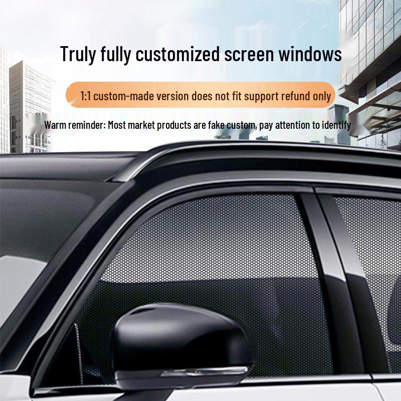 Car Anti-Mosquito Window Sunshade and Insect-Proof Net
