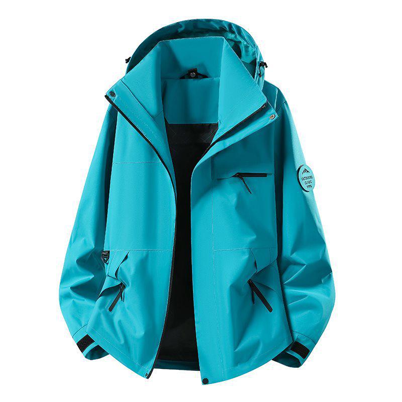Thirteen-Color Camel Double-Layer Windbreaker Unisex Waterproof Breathable Sports Jacket