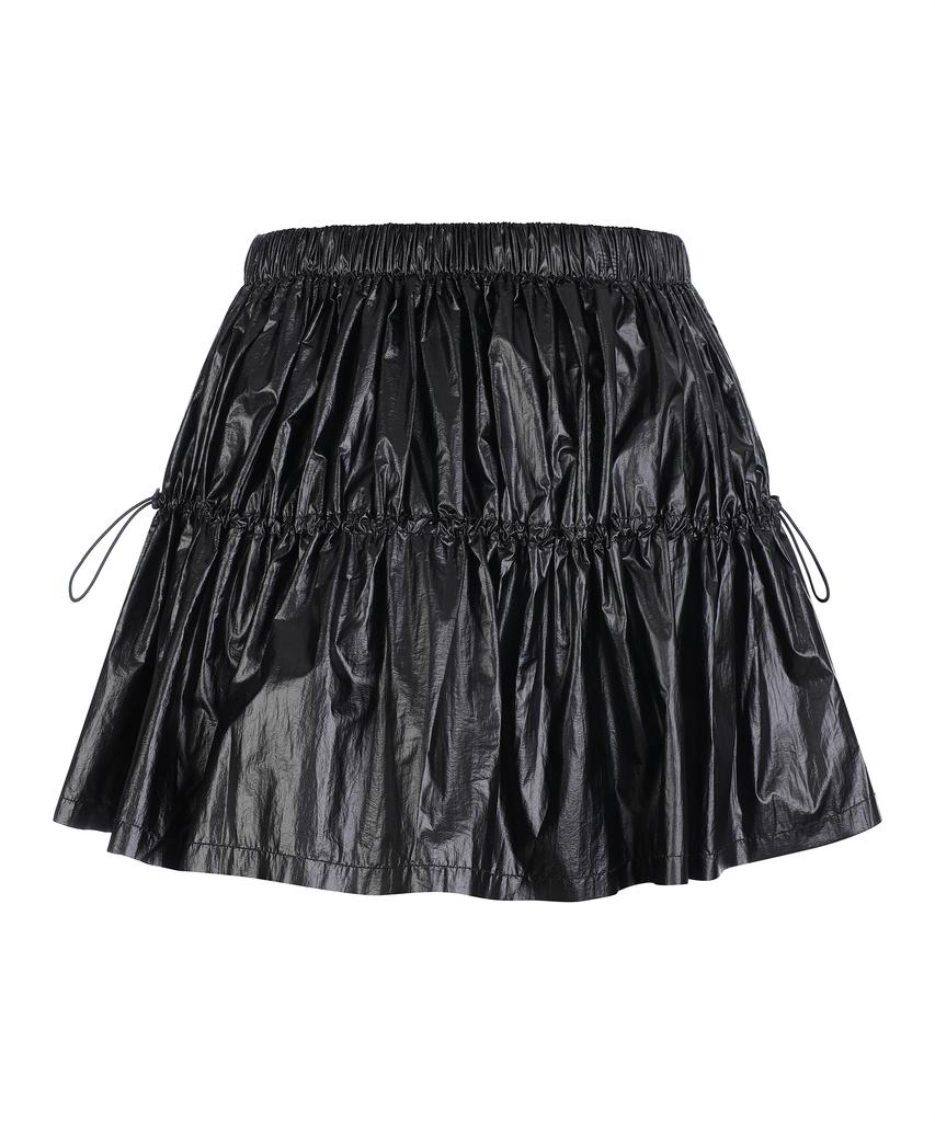 Lara Fox Shirring Skirt Black Bq2Ws003