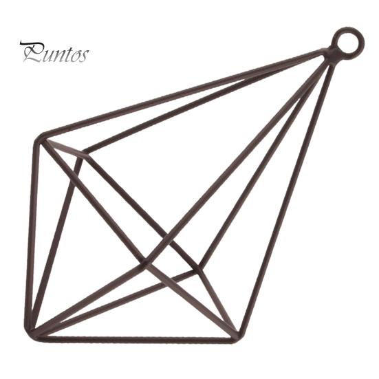 

Станции размножения, стеклянный террариум, растение геометрической формы, железная подставка для растений, воздушный держатель для растений, декор для дома и офиса A чёрный