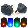 2Pcs 3 Pin LED Lighted On Off Switch Toggle Switch 12V 30A Oval Rocker Switch For Automative Car RV Marine Boat