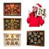 DIY Mini-Museum Silhouette Box, Familien-Erinnerungs-Po Vitrinenrahmen Silhouette Box mit Licht, Mini-Rahmen & Figuren