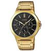 Multiple Dial Stainless Steel Men's Watch MTP-V300G-1AV Gold Tone