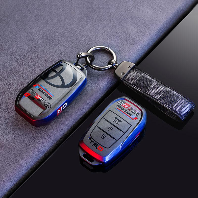 BNH5  TPU Key Case Cover Shell For Toyota Corolla SE 2023 Camry 50 55 TLC200 Yaris Land Cruiser Prado150 RAV4 Venza SIENNA