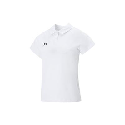 Training Sports Short Sleeve Polo Women Tops White 22500522-100