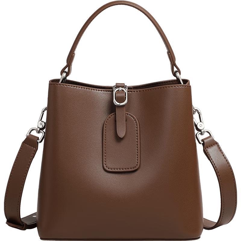 

Женская сумка-ведро Viney из спилка