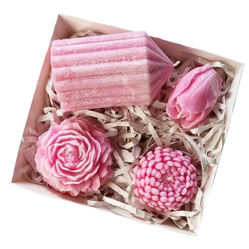 Aroma Candles, Set of Handmade Candles NWN-124 NeedleWoman   Red Viburnum (76681016)