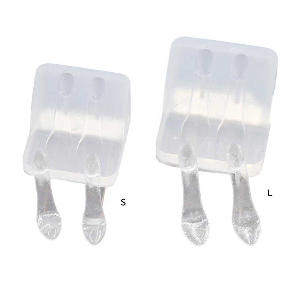 Portable UV High-Heeled Shoes Shaped Silicone Mold DIY Ornaments Moulds Silicone Craft Molds Exquisite DIY Accessories