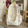 Schoolbag School bag Junior high school girl High value backpack Small fresh college style High school girl Large capacity campus backpack