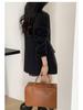 2025 Elegant Double-Faced Wool Coat - Slimming Casual Mid-Length, Perfect for Autumn & Winter.