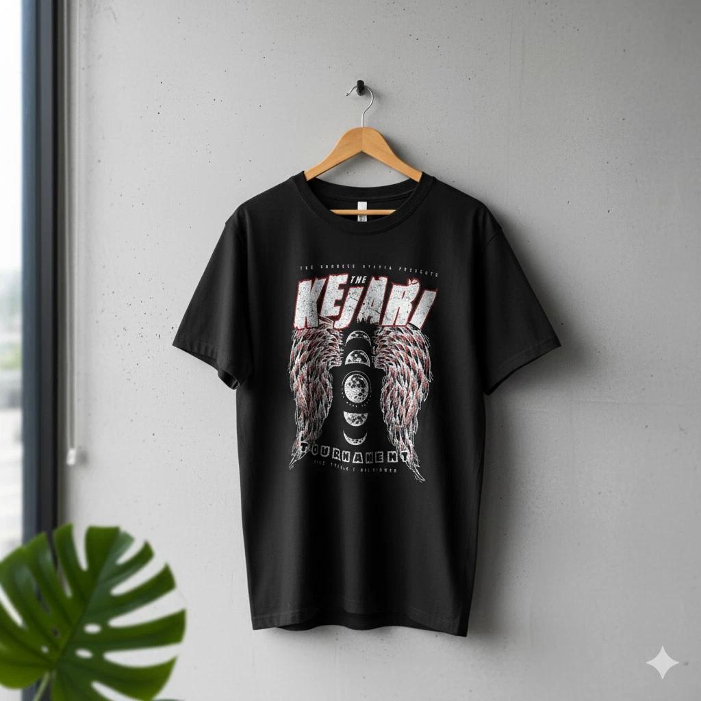 

Unisex Adult Casual Music Kejari Tournament Fantasy Graphic T-Shirt... S