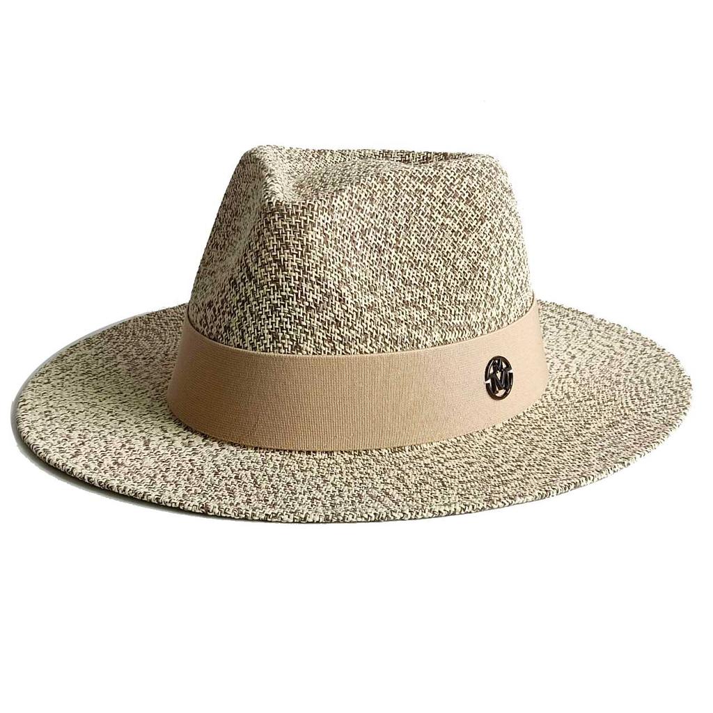 2026 New Hat Straw Hat British Top Hat Men's and Women's Sun Shading Beach Hat Sun Protection hat