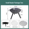 ZISIZ Multifunctional Charcoal Fire Pit & BBQ Grill