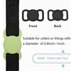 Silicone Protective Case Compatible for Airtags Finder Scratch Pet Loop Holder Compatible for Apple Airtag