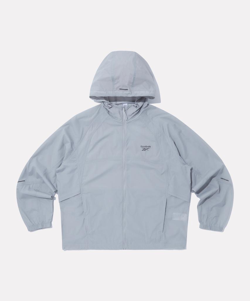 Reebok Vector Ultralight Windbreaker - Light Gray