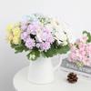 2Pcs Artificial Flower Bouquet Ping Pong Chrysanthemum Decorative Ornament for Living Room/Wedding/Outdoor