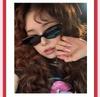 2025 New UV400 Anti UV Cat Eye Sunglasses Personalized Board Large Frame European and American Trendy Sunglasses