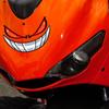 Car Sticker Motorcycle Reflective Sticker Waterproof Decal Never Fade Funny Evil Eye Decal Hides