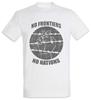 No Frontiers No Nations Herren T-Shirt Ebony Love Black Power Lives Fist Matter