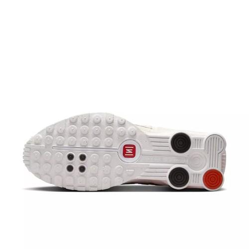 Nike WMNS Shox R4 White Phantom Picante Red AR3565-103 Women's Size