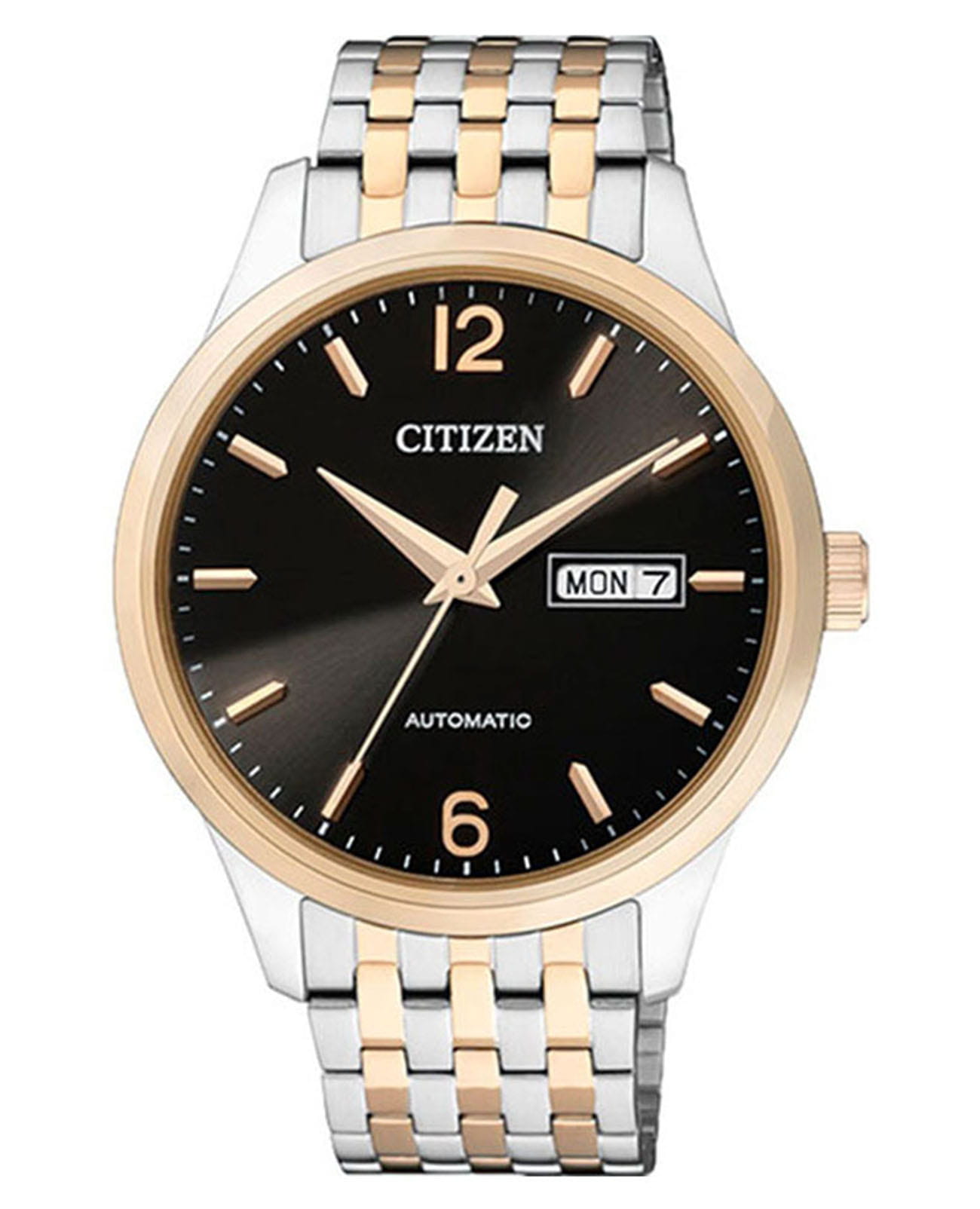 

Citizen Men s Mechanical Black NH7504-52EB чёрный