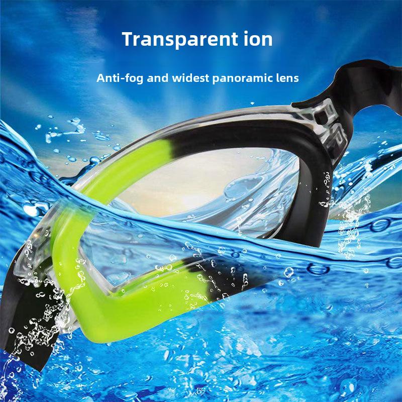 Módní dětské plavecké a potápěčské brýle s vysokým rozlišením, vodotěsné a odolné proti zamlžení, 2025