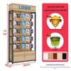 Multi-Layer Gondola Display Rack for Convenience Stores and Supermarkets