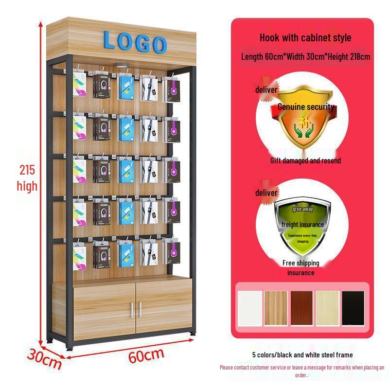 Multi-Layer Gondola Display Rack for Convenience Stores and Supermarkets