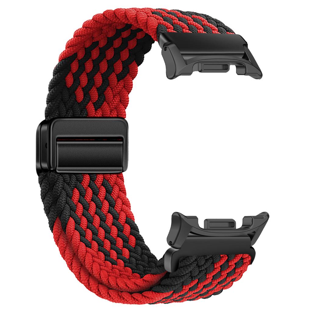Braided Nylon Band for Samsung Galaxy Watch 8/8 Classic 46mm Magnetic Buckle for Galaxy Ultra 2025/7 47mm Colorful Sport Strap