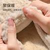 Mao Mao Cotton Slippers Women's Winter New Home Indoor Plush Warm Thick Bottom Couple Hair Slippers Men's Autumn and Winter