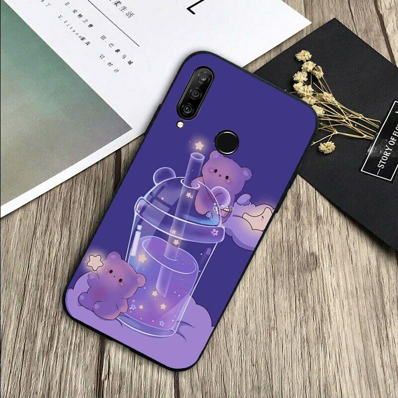 Esthétique violette Pour Huawei Nova 12s 12i 11i 7i 8i Y73 Y70 Y90 Y60 Y72 Y61 Y91 9 10 SE P30 Pro P40 Lite Coque