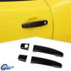Carbon Fiber Exterior Door Handle Cover Trim ABS For Chevrolet Camaro 2010-2015